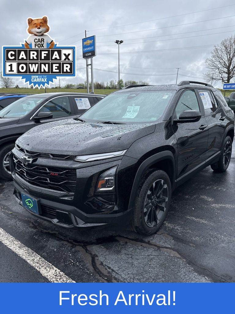 Mosaic Black Metallic 2026 Chevrolet Equinox RS FWD SUV / Crossover Front-Wheel Drive Continuously Variable Transmission