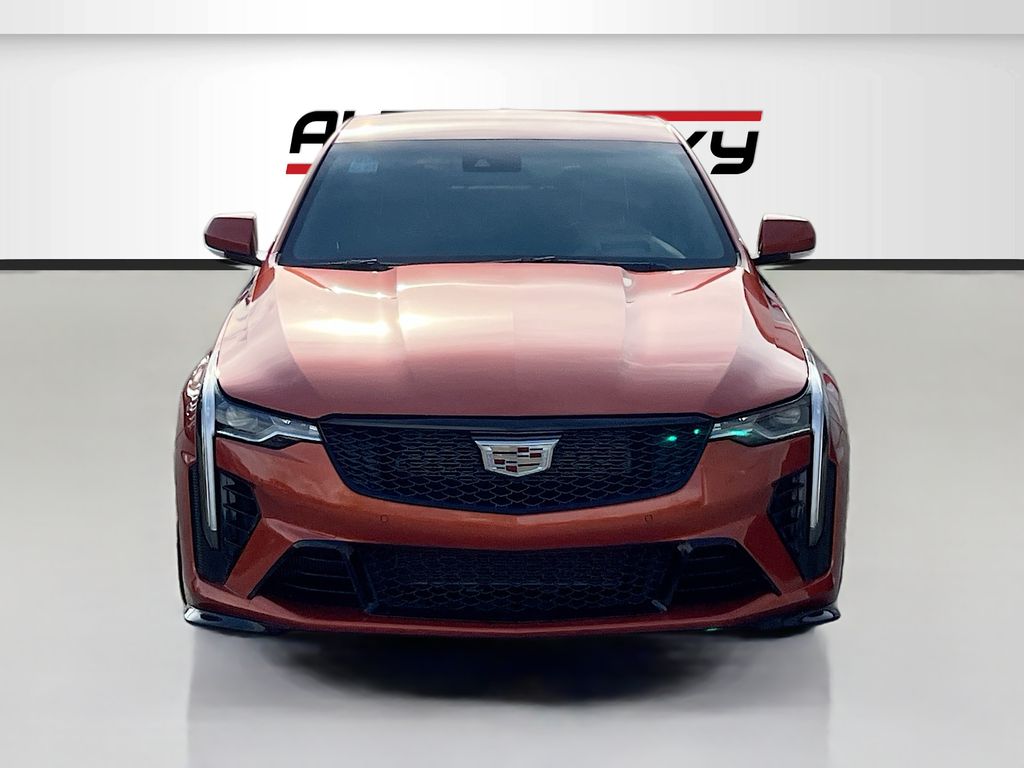Used 2022 Orange Cadillac V-Series image 2