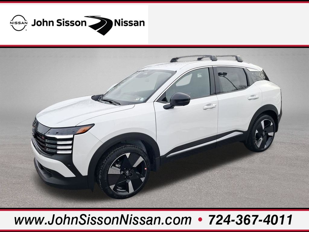 2026 Nissan Kicks SR White at John Sisson Motors