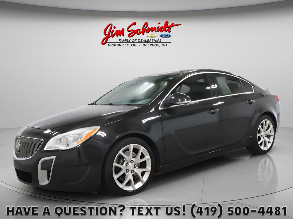 Black Diamond Tricoat 2015 Buick Regal GS Sedan FWD Sedan Front-Wheel Drive 6-Speed Automatic