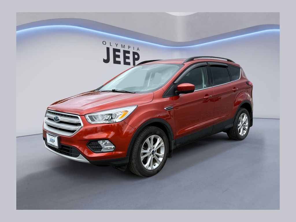 Red 2019 Ford Escape SEL FWD SUV / Crossover Front-Wheel Drive 6-Speed Automatic