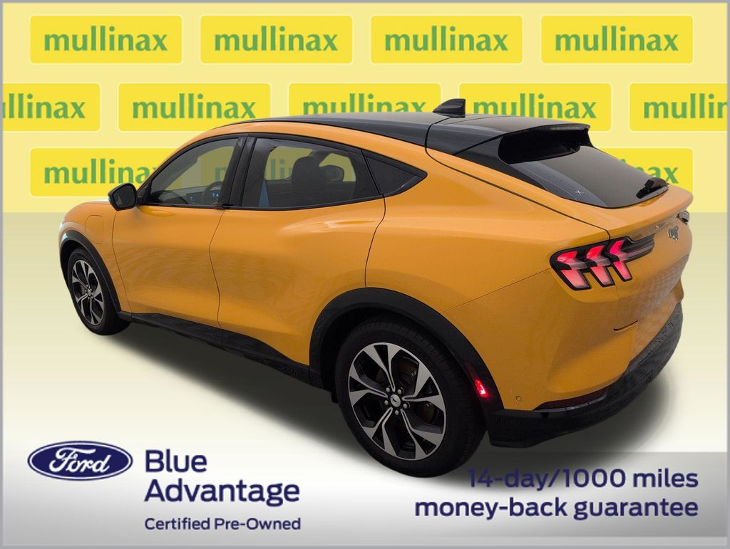 2023 Cyber Orange Metallic Tricoat Ford Mustang Mach-E Premium RWD SUV