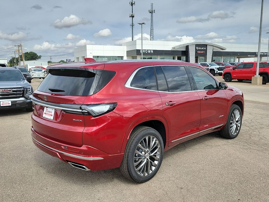 2026 Buick Enclave Avenir Red at Brown Buick GMC