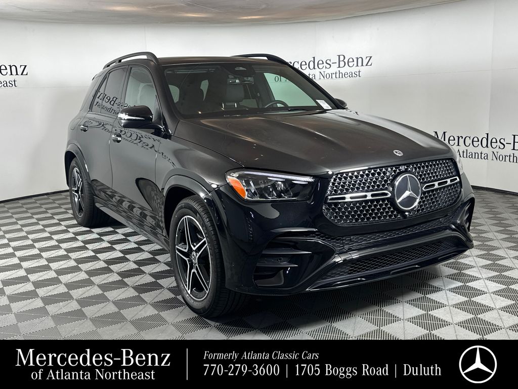 Obsidian Black Metallic 2026 Mercedes-Benz GLE 350 4MATIC SUV / Crossover All-Wheel Drive 9-Speed Automatic