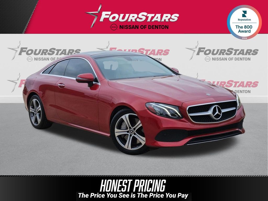 designo Cardinal Red Metallic 2018 Mercedes-Benz E-Class E 400 Coupe RWD Coupe Rear-Wheel Drive 9-Speed Automatic