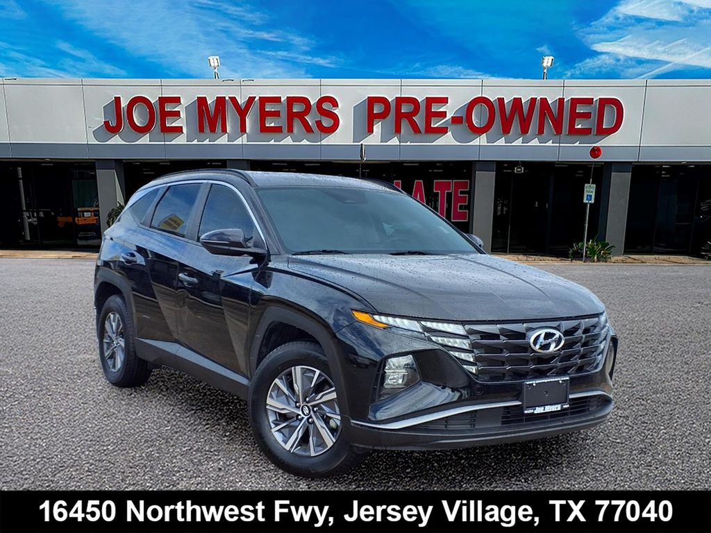 2022 Hyundai Tucson Hybrid Blue Black at Monument Chevrolet