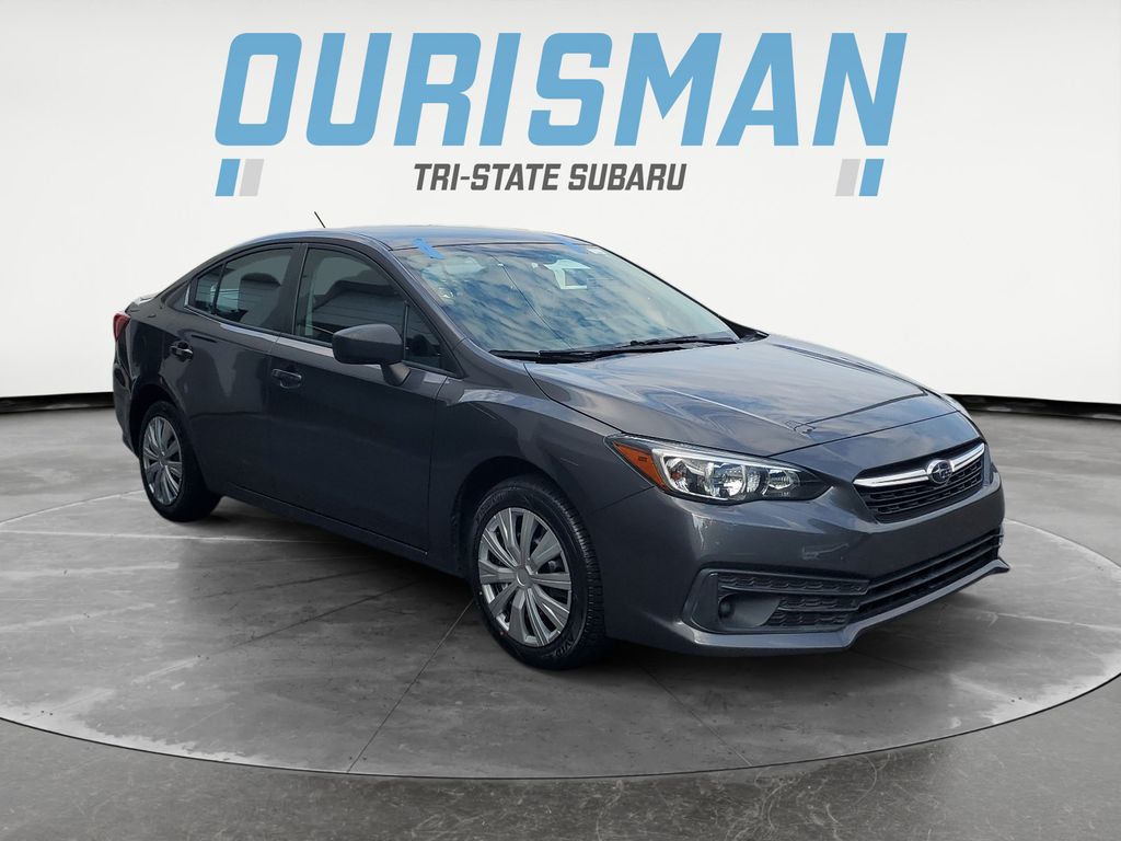 Gray Metallic 2020 Subaru Impreza Sedan All-Wheel Drive Continuously Variable Transmission
