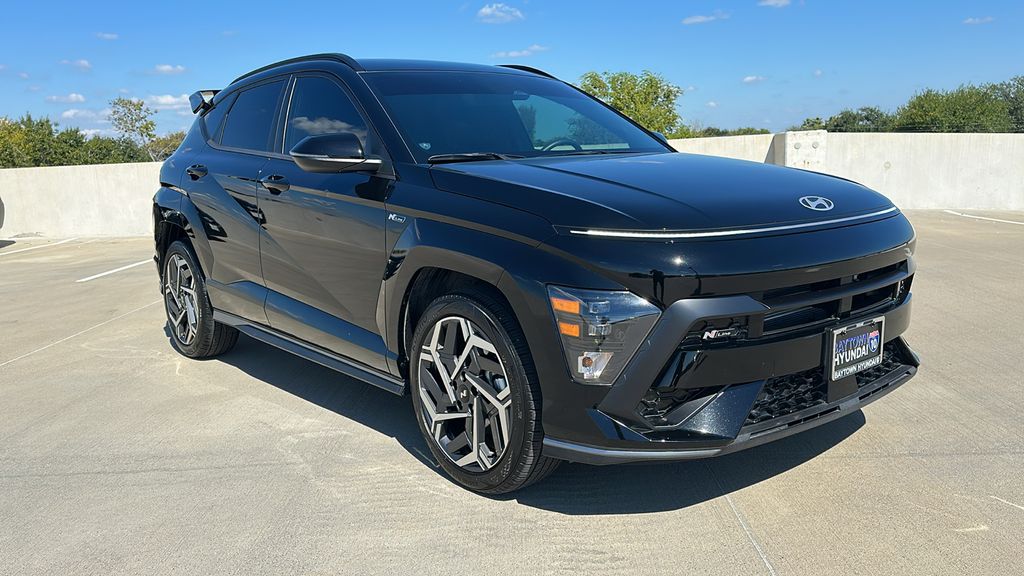 2025 Hyundai Kona N Line Black at Baytown Hyundai