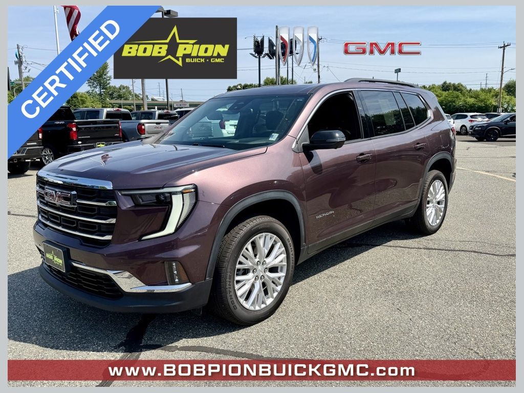 Crystal Metallic 2024 GMC Acadia SUV / Crossover Four-Wheel Drive 8-Speed Automatic