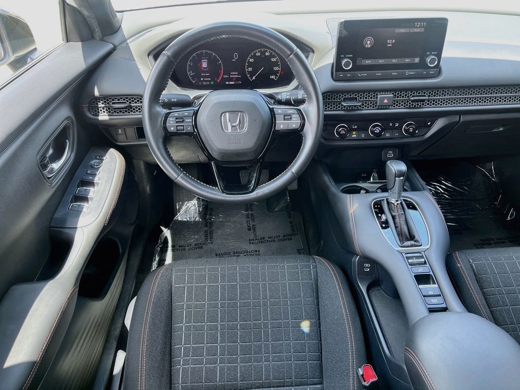 2024 Honda HR-V Sport White at Martin Chrysler Dodge Jeep Ram