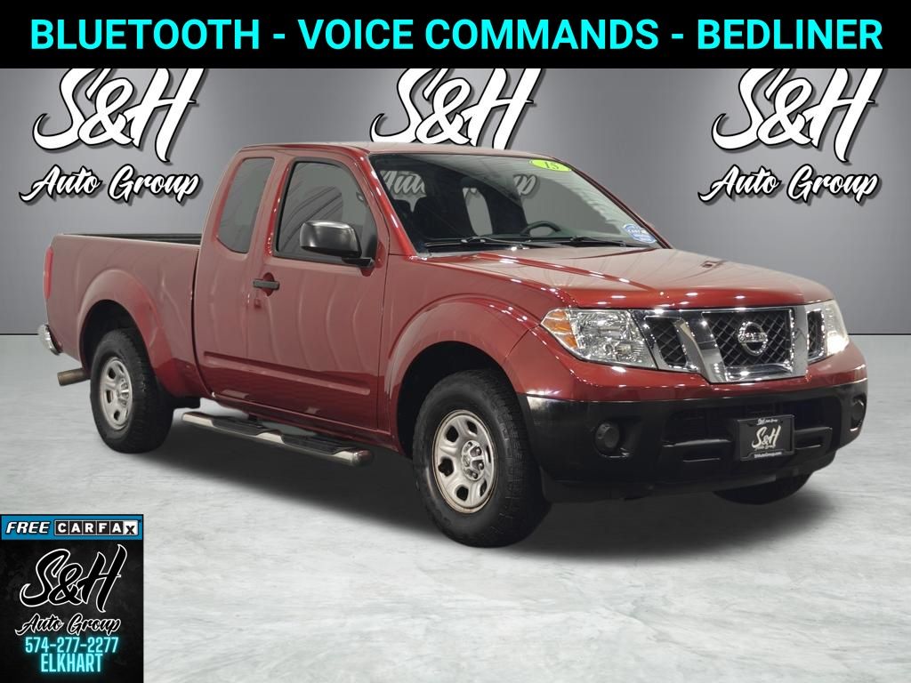 Cayenne Red Pearl 2015 Nissan Frontier Pickup Truck 4X2 5-Speed Automatic Overdrive