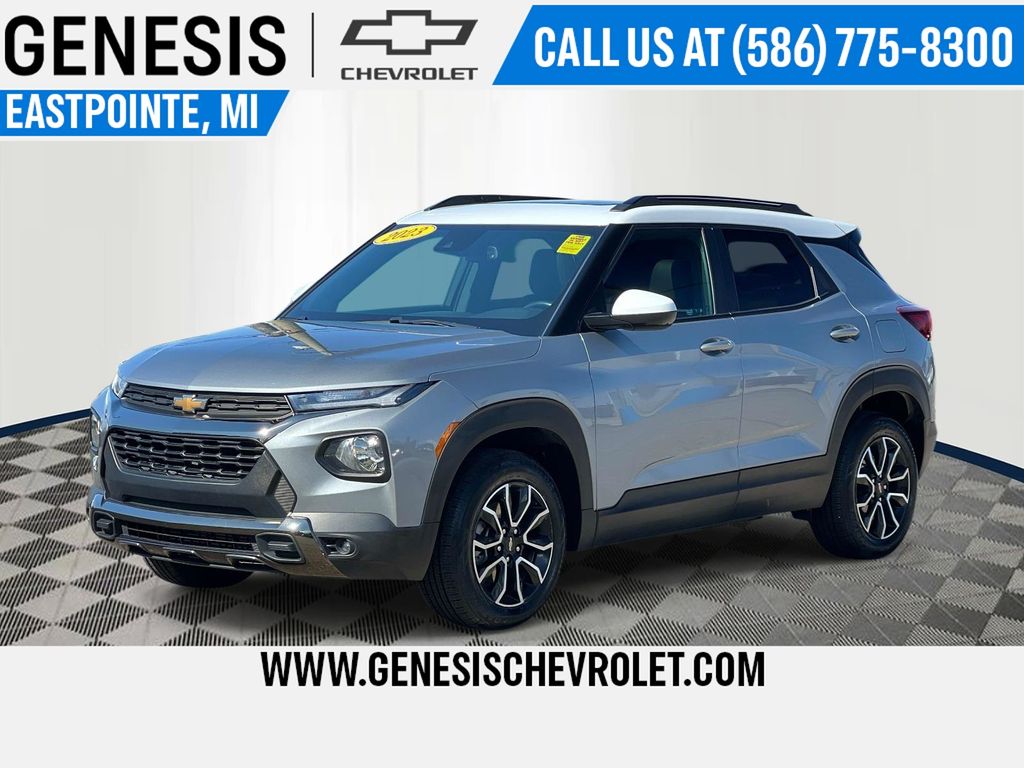 Sterling Gray Metallic 2023 Chevrolet Trailblazer ACTIV AWD SUV / Crossover Four-Wheel Drive 9-Speed Automatic