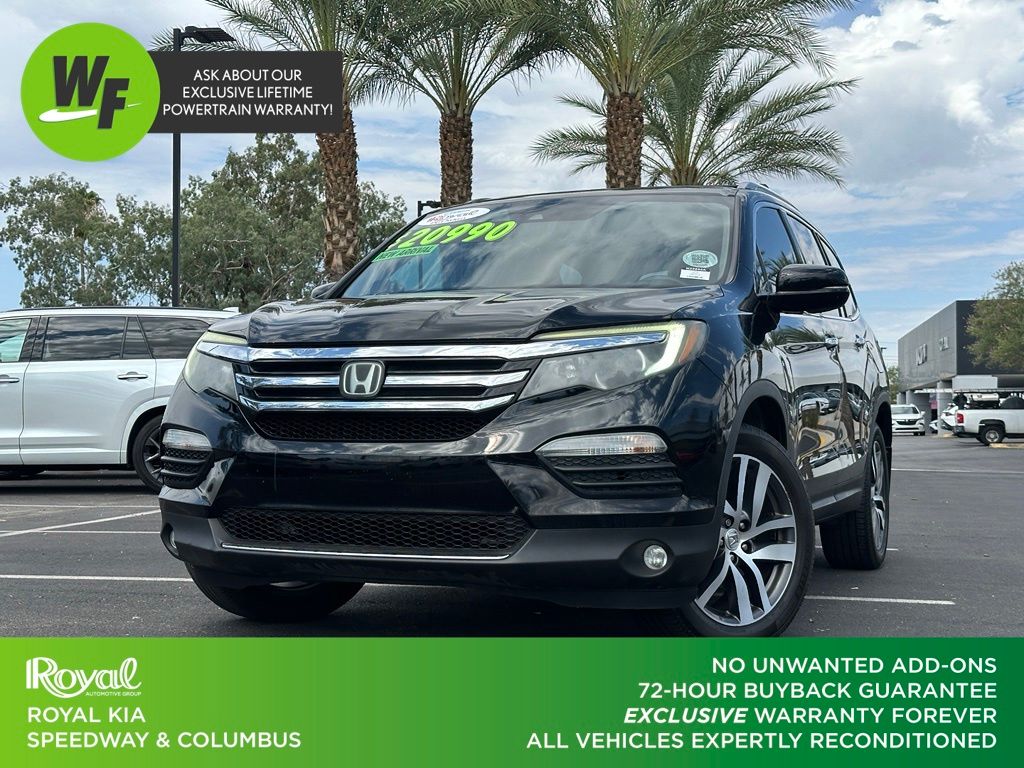 Black 2018 Honda Pilot SUV / Crossover All-Wheel Drive 9-Speed Automatic