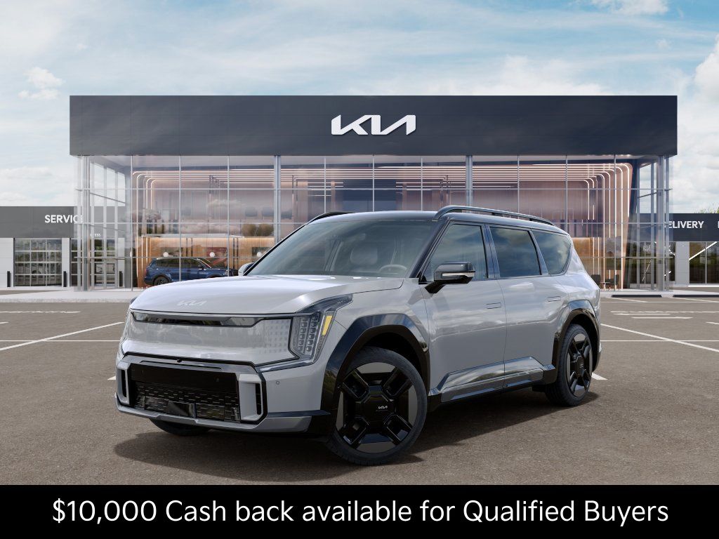 Wolf Gray/Ebony Black Roof 2026 Kia EV9 SUV / Crossover All-Wheel Drive 1-Speed Automatic
