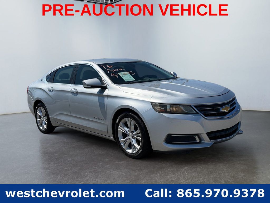 Silver Ice Metallic 2014 Chevrolet Impala Sedan Front-Wheel Drive 6-Speed Automatic Overdrive