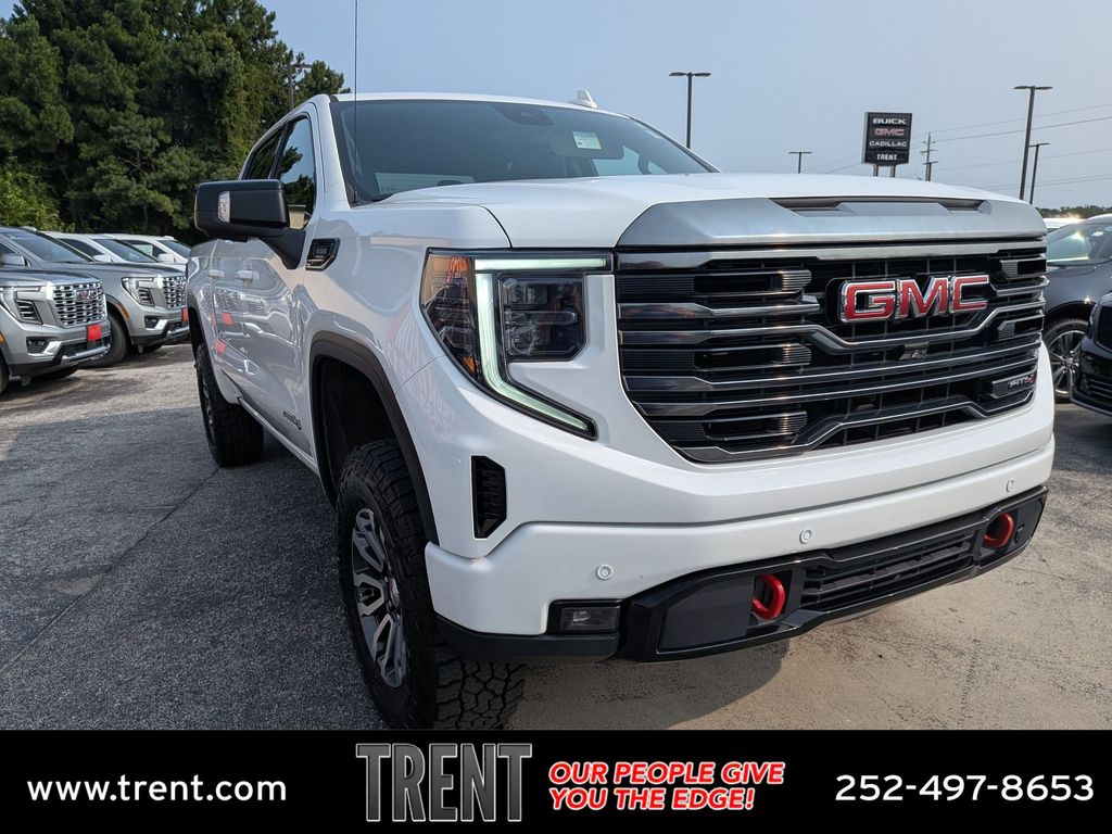 Summit White 2023 GMC Sierra 1500 Pickup Truck Four-Wheel Drive Automatic
