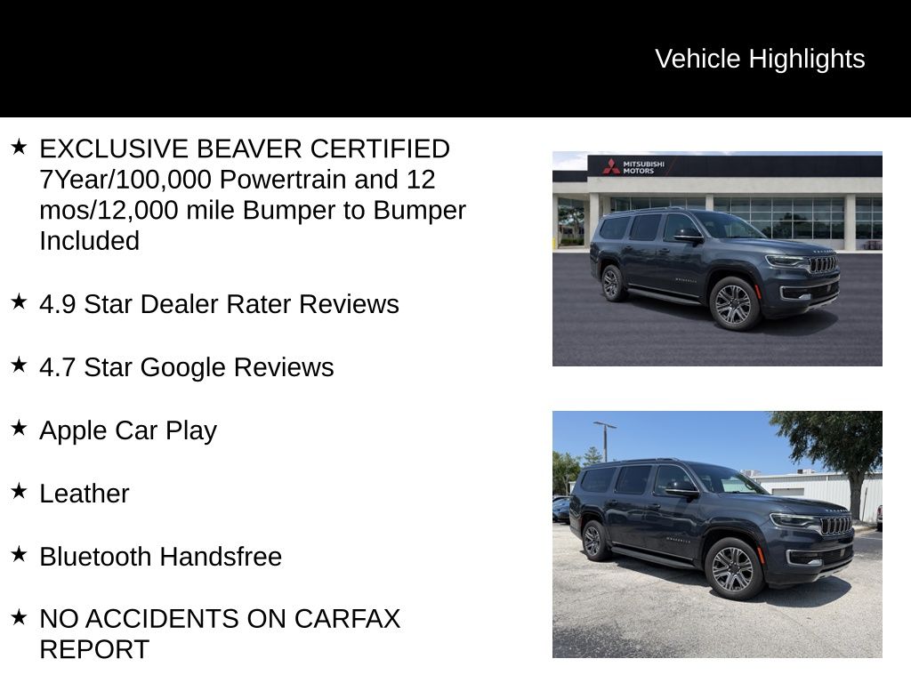Used 2024 Jeep Wagoneer L SUV