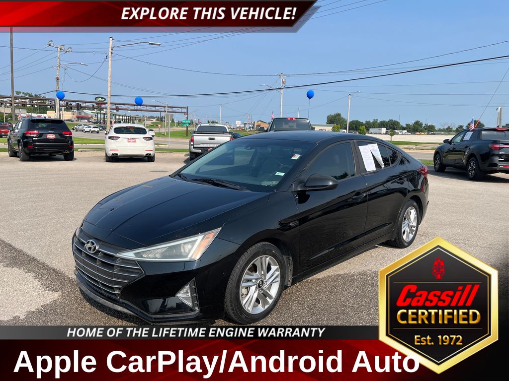 Phantom Black 2019 Hyundai Elantra Sedan Front-Wheel Drive 6-Speed Automatic