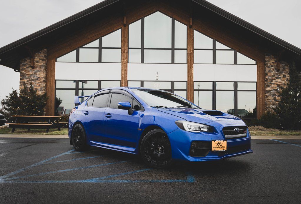 WR Blue Pearl 2016 Subaru WRX STI Base Sedan All-Wheel Drive 6-Speed Manual