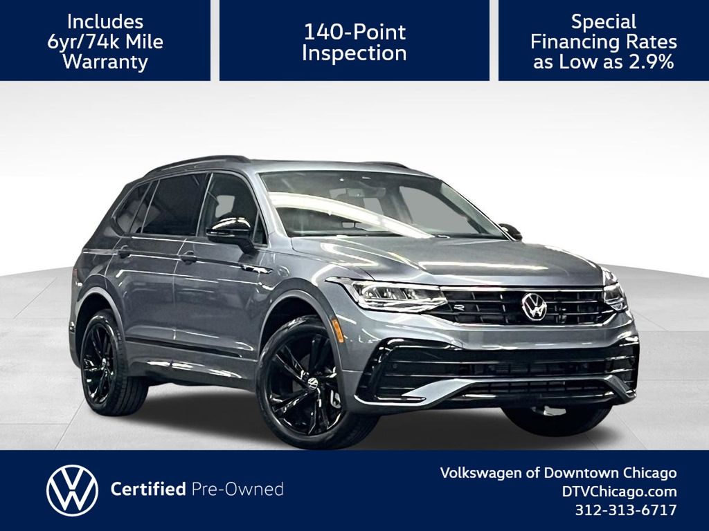 2023 Volkswagen Tiguan 2.0T SE R-Line Black
