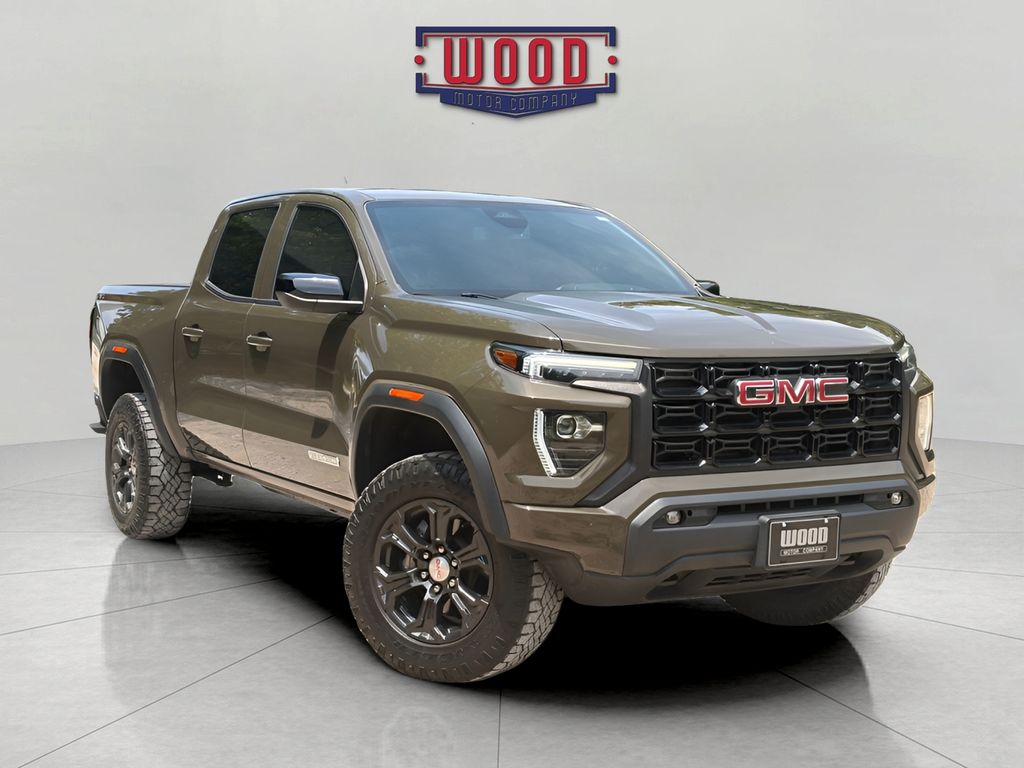 Deep Bronze Metallic 2023 GMC Canyon Pickup Truck Four-Wheel Drive 8-Speed Automatic