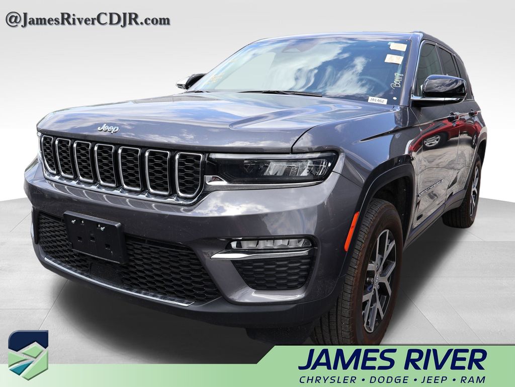 Baltic Gray Metallic Clearcoat 2024 Jeep Grand Cherokee SUV / Crossover Four-Wheel Drive 8-Speed Automatic