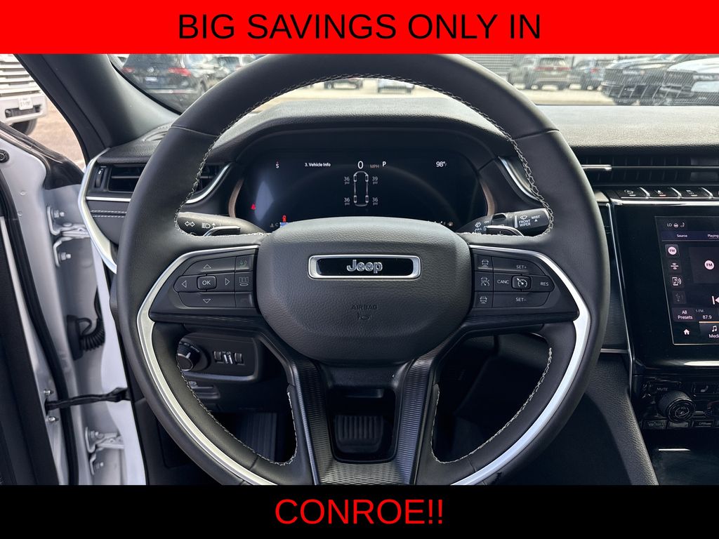 2025 Jeep Grand Cherokee L Laredo White at Bayshore Chrysler Jeep Dodge Ram
