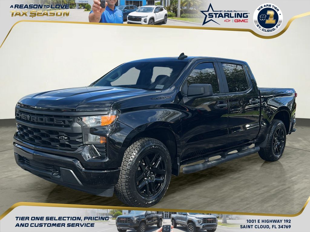 2023 Chevrolet Silverado 1500 Custom Crew Cab 4WD