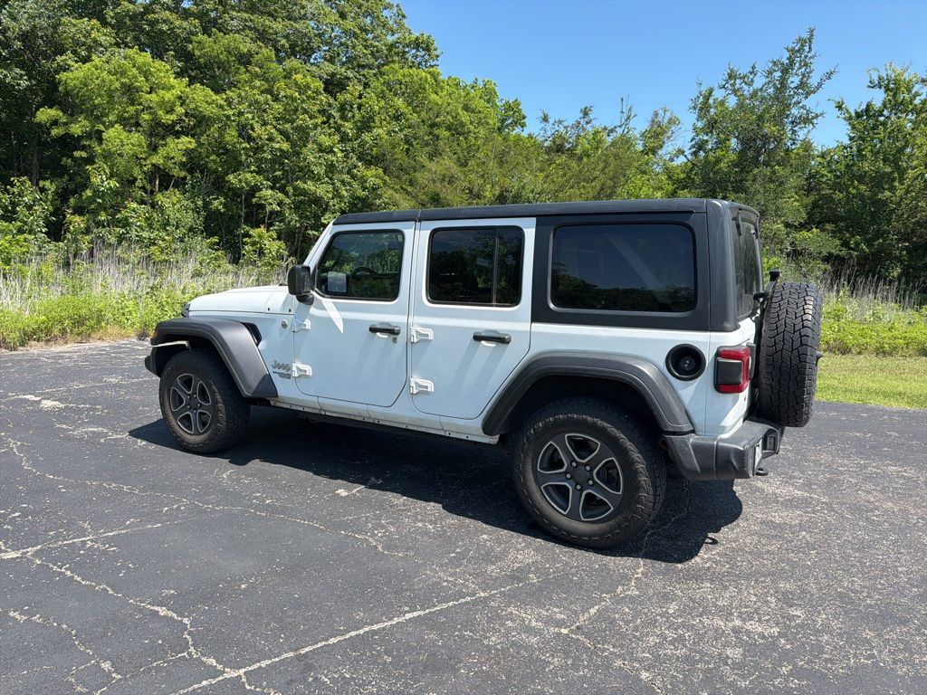 Used Car 2020 Jeep Wrangler  Unlimited Sport S For Sale Under $15,000 In Taylor, Texas