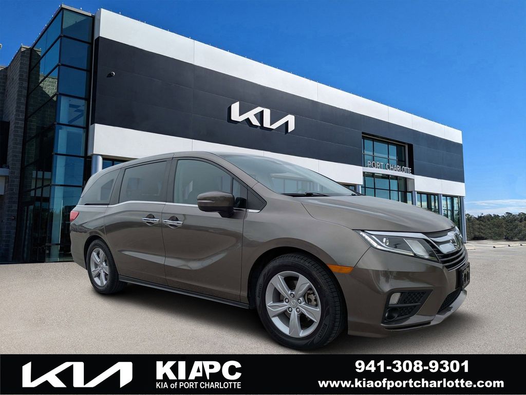 Gray (Modern Steel Metallic) 2020 Honda Odyssey EX-L FWD Minivan Front-Wheel Drive Automatic