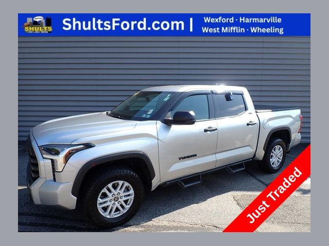 Celestial Silver Metallic 2022 Toyota Tundra Pickup Truck Four-Wheel Drive Automatic