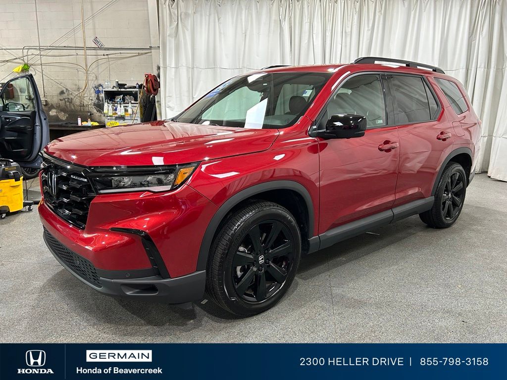 Certified Used 2025 Red Honda Black Edition image 4