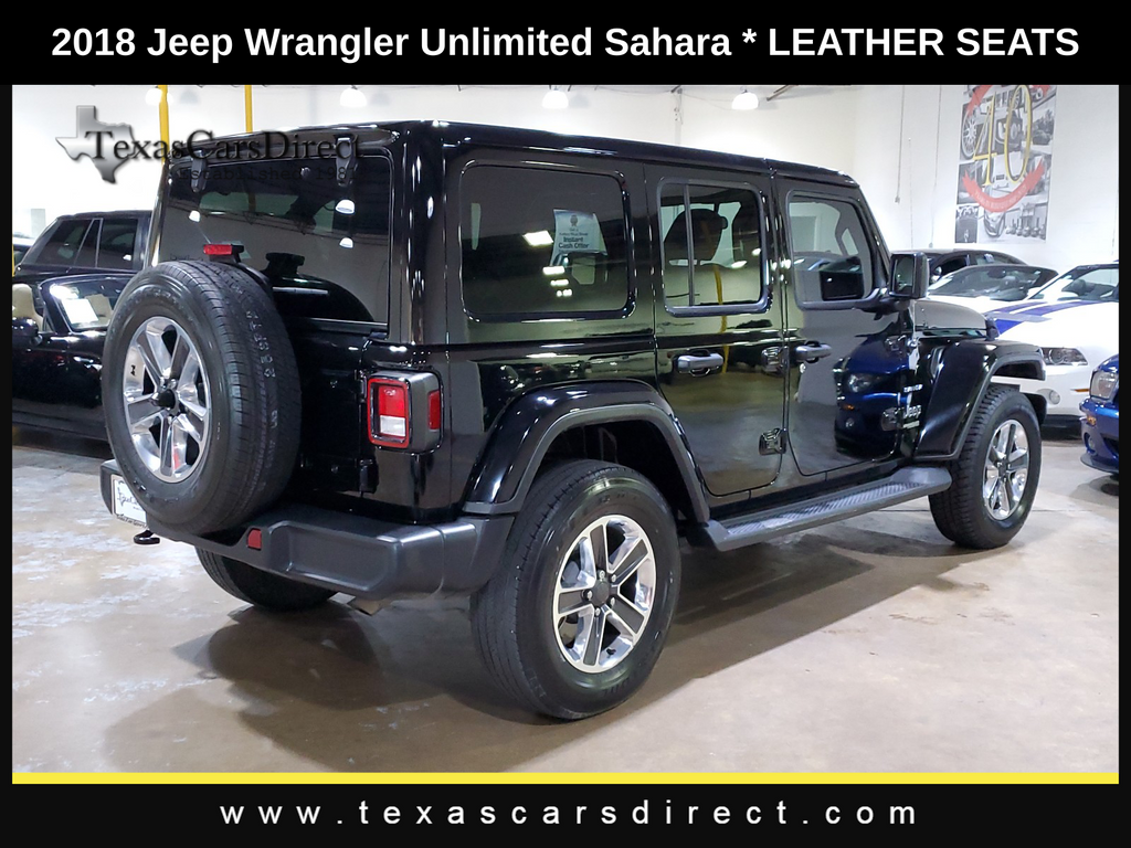 2018 Jeep Wrangler Unlimited Sahara 10