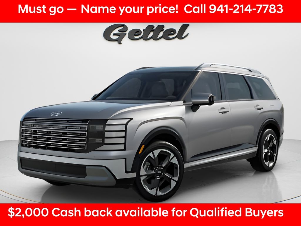 Silver Metallic 2026 Hyundai Palisade SUV / Crossover Front-Wheel Drive 8-Speed Automatic