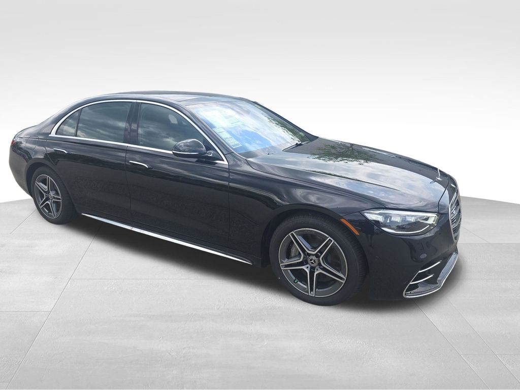 2026 Mercedes-Benz S-Class S 580e Black at John Sisson Motors