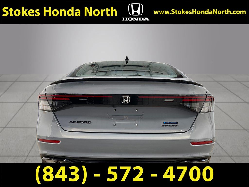2026 Honda Accord Hybrid Sport-L Gray at Stokes Honda North