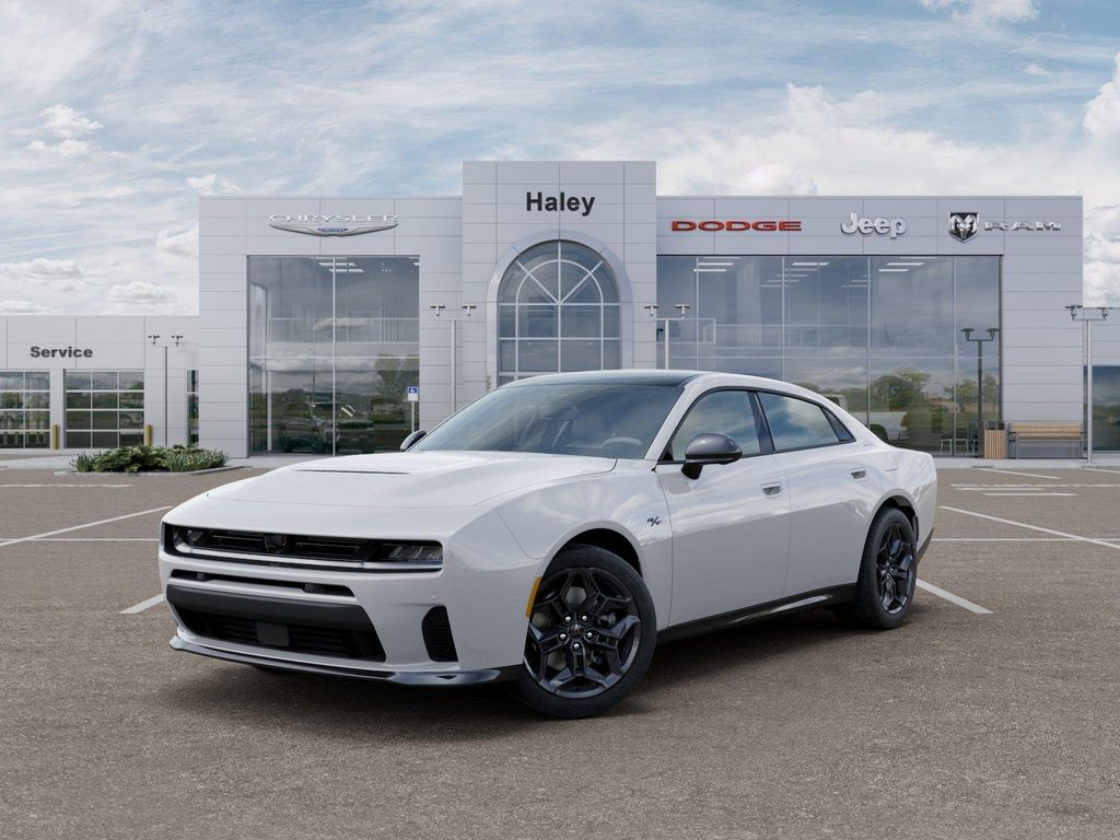 Bright White Clearcoat 2026 Dodge Charger R/T Sedan AWD Sedan All-Wheel Drive 8-Speed Automatic
