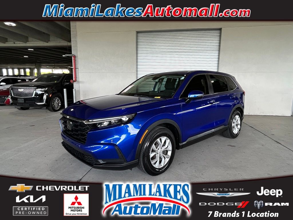 Blue 2025 Honda CR-V SUV / Crossover Front-Wheel Drive Continuously Variable Transmission