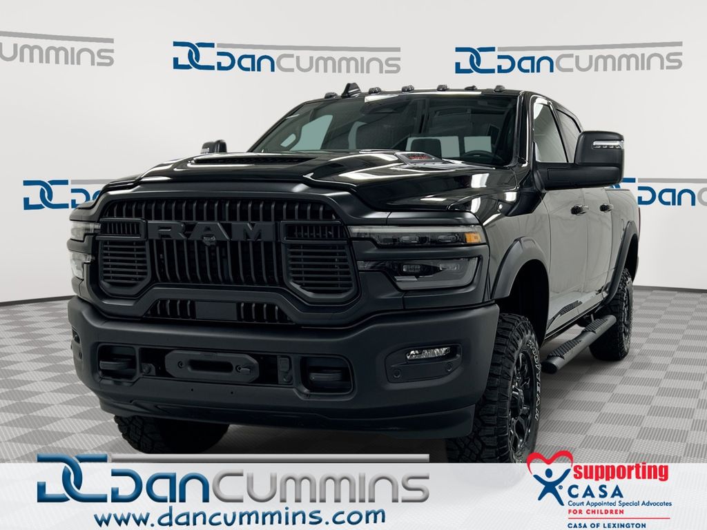 Diamond Black Crystal Pearlcoat 2026 RAM 2500 Power Wagon Crew Cab 4WD Pickup Truck Four-Wheel Drive 8-Speed Automatic