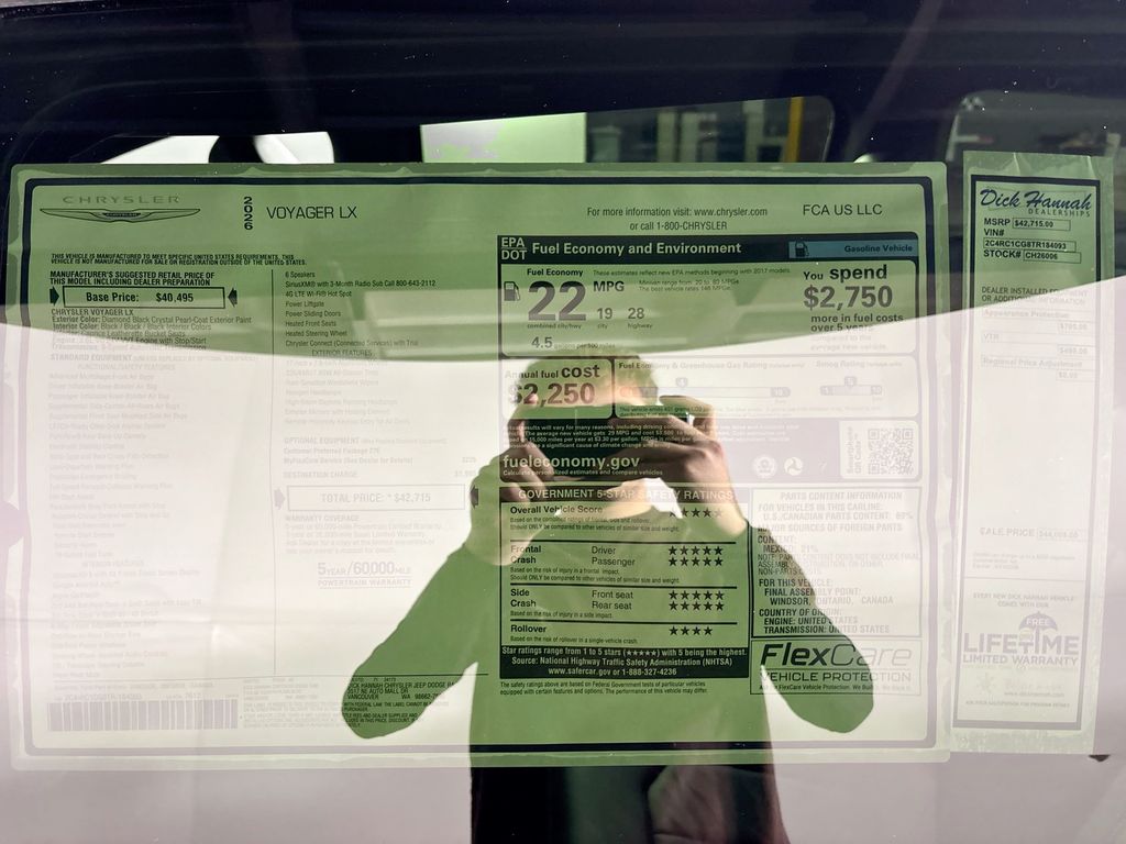 2026 Chrysler Voyager LX