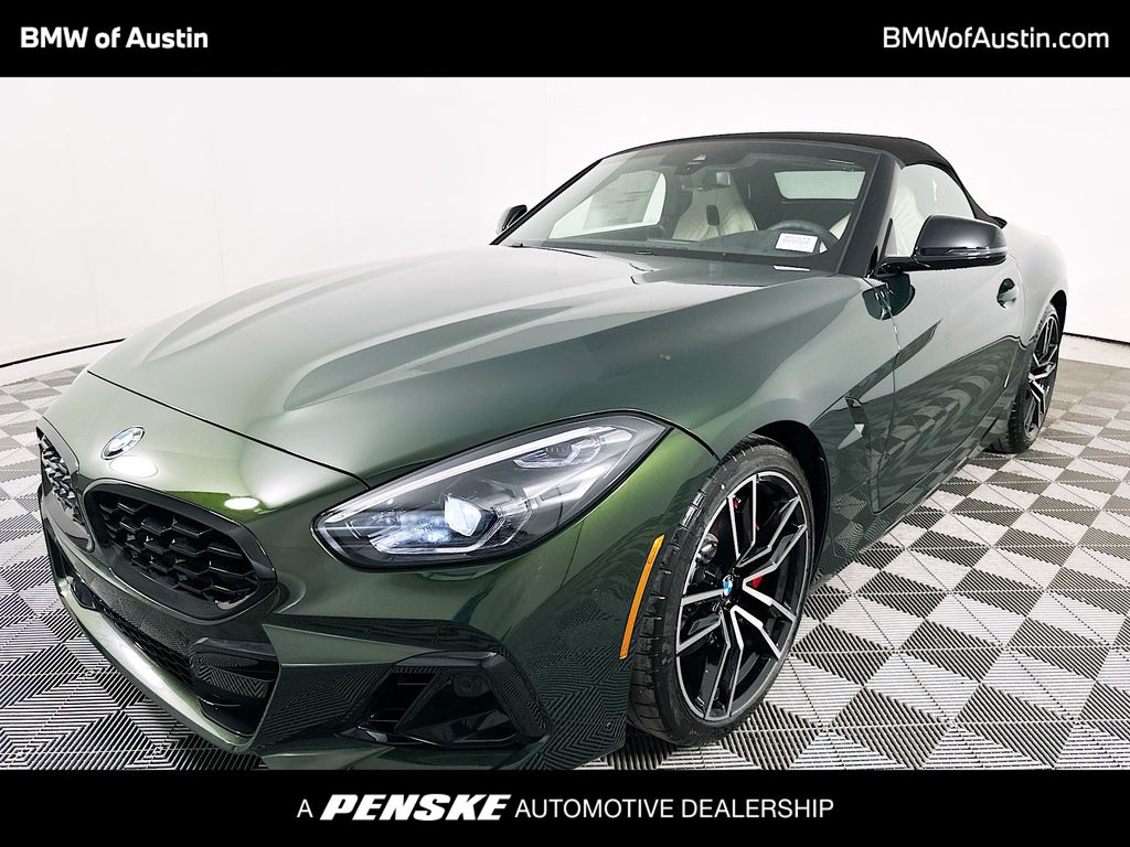 San Remo Green Metallic 2026 BMW Z4 M40i RWD Convertible Rear-Wheel Drive 8-Speed Automatic