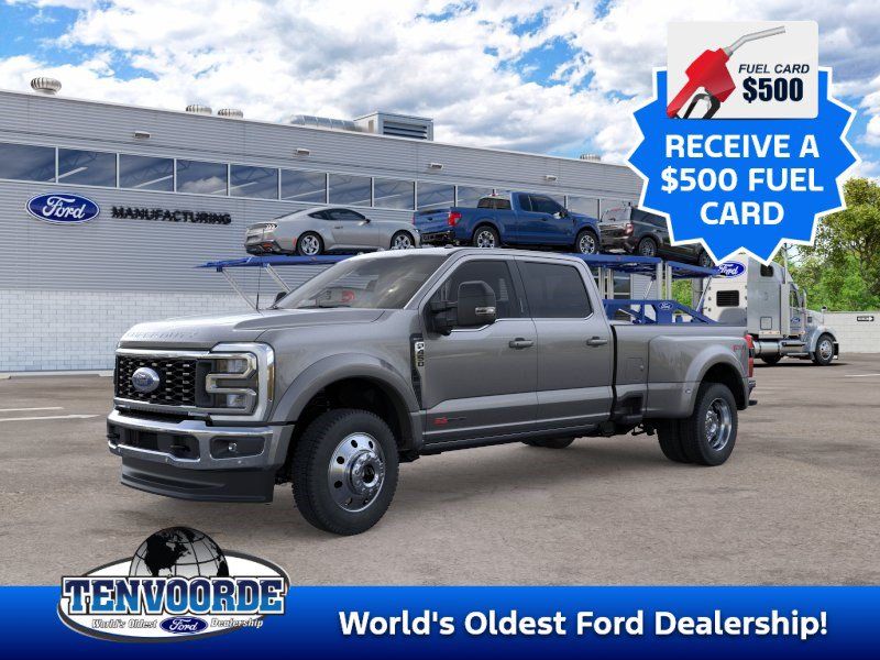 Carbonized Gray Metallic 2026 Ford F-450 Super Duty Pickup Truck Four-Wheel Drive Automatic