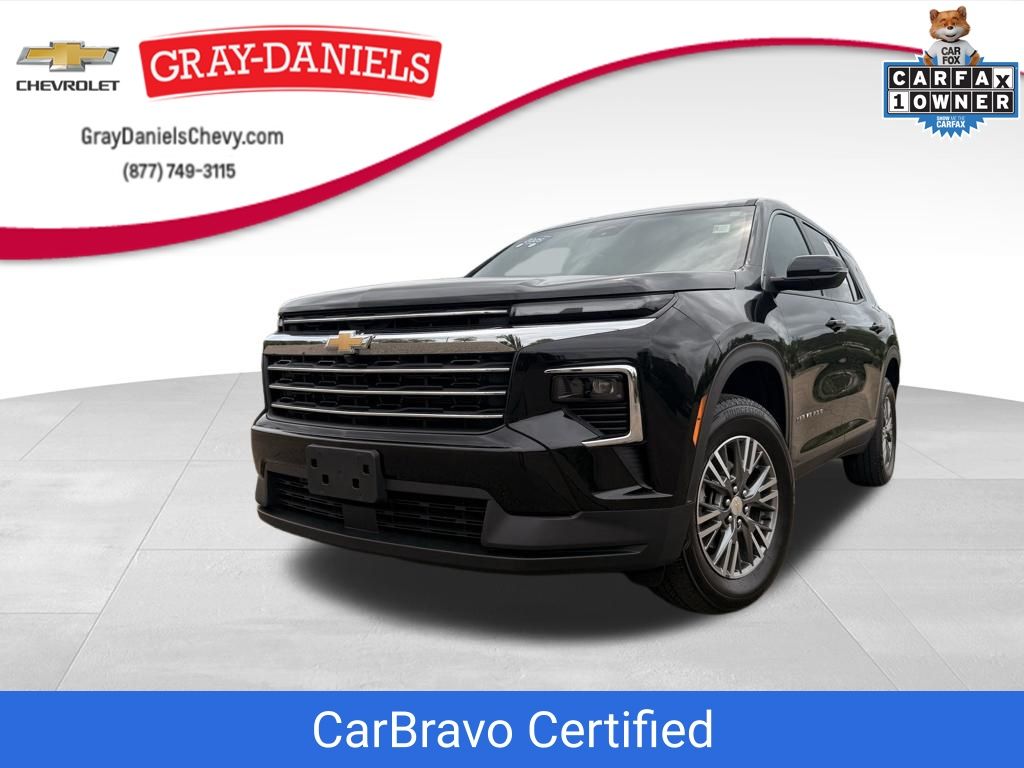 Mosaic Black Metallic 2025 Chevrolet Traverse LT AWD SUV / Crossover Four-Wheel Drive 8-Speed Automatic