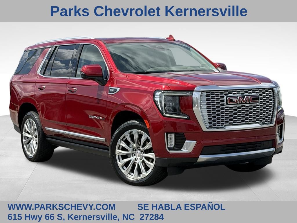 Volcanic Red 2024 GMC Yukon SUV / Crossover Four-Wheel Drive 