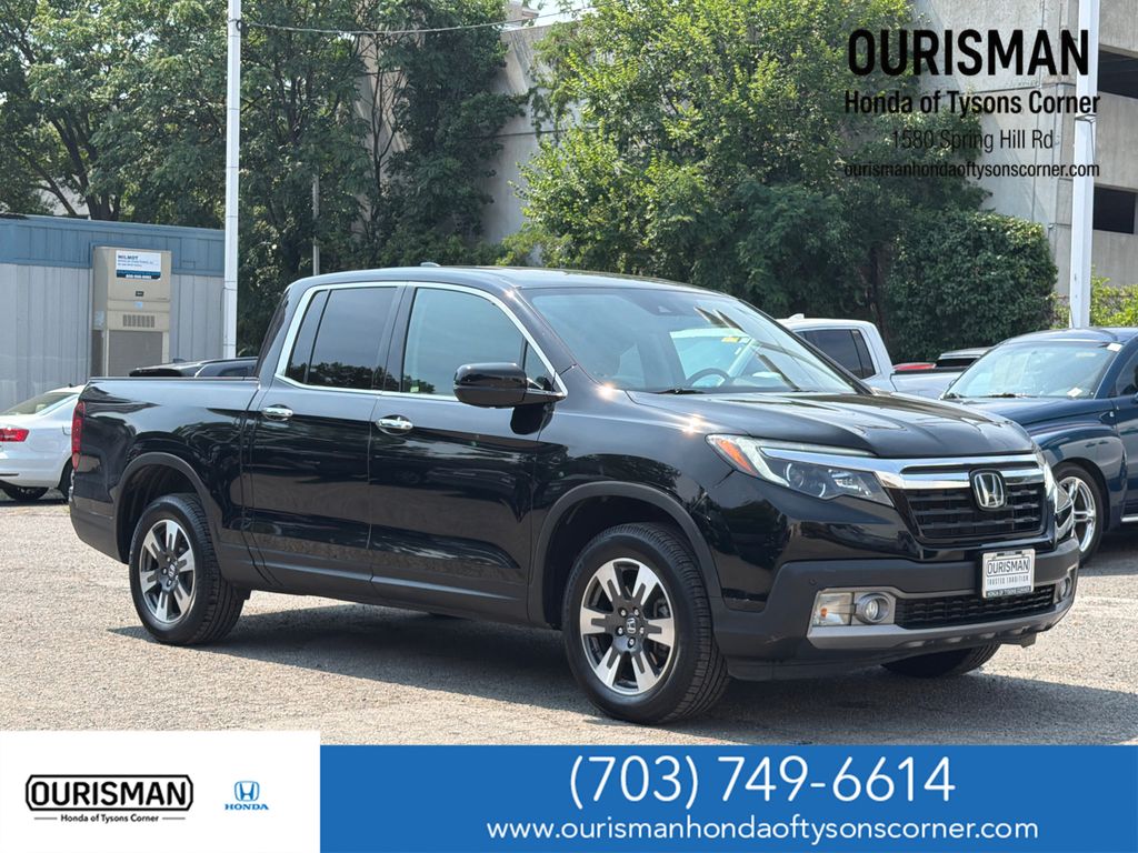 Crystal Black 2019 Honda Ridgeline Pickup Truck All-Wheel Drive 6-Speed Automatic