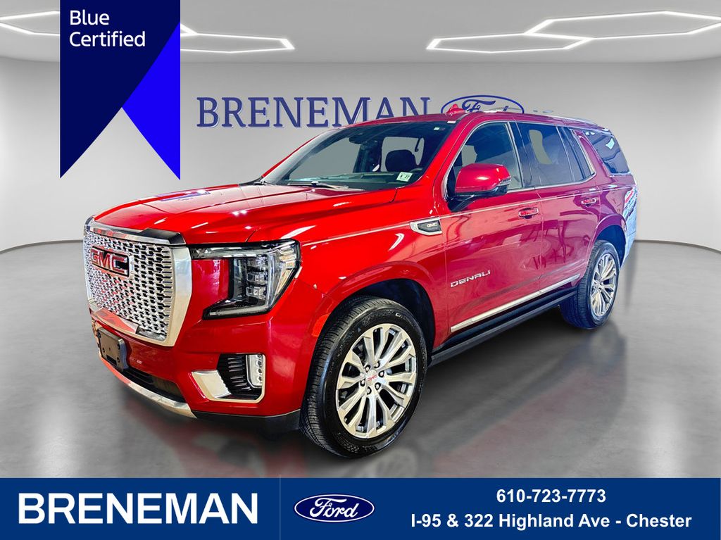 Cayenne Red Tintcoat 2022 GMC Yukon SUV / Crossover Four-Wheel Drive 