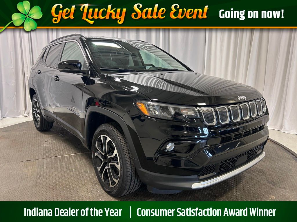used 2022 Jeep Compass car, priced at $23,268