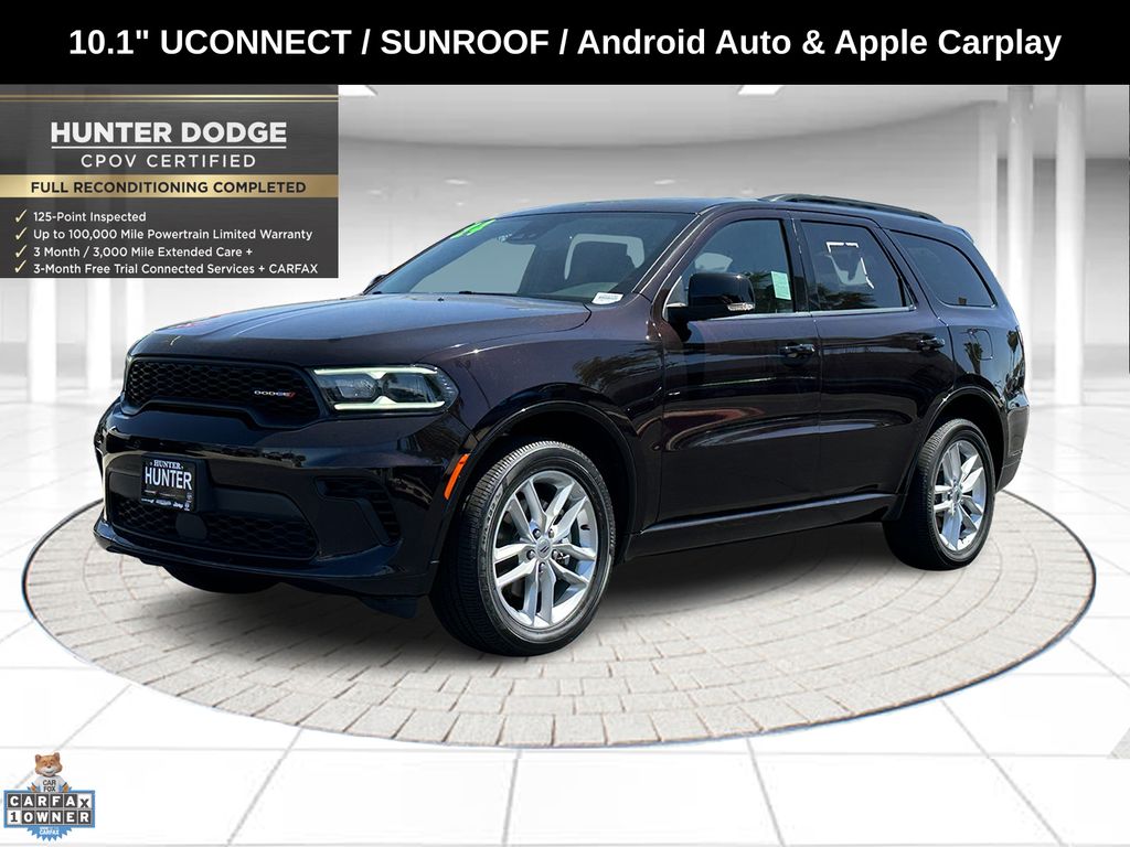 Red 2024 Dodge Durango SUV / Crossover All-Wheel Drive 8-Speed Automatic
