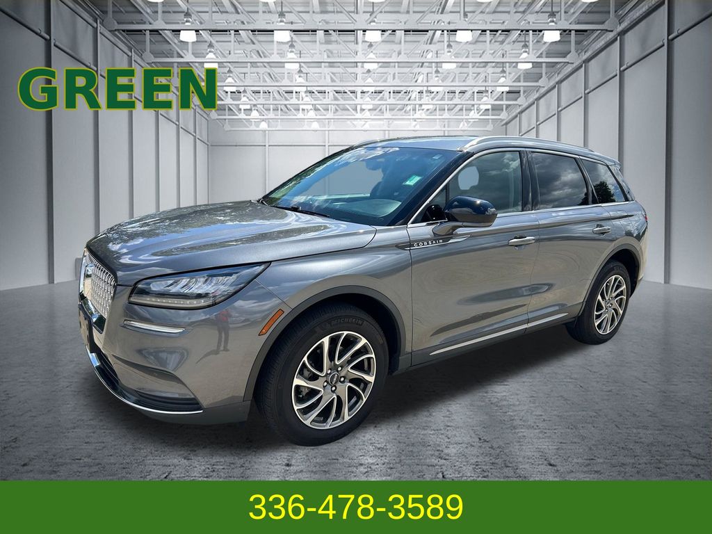 Gray 2021 Lincoln Corsair SUV / Crossover All-Wheel Drive 8-Speed Automatic