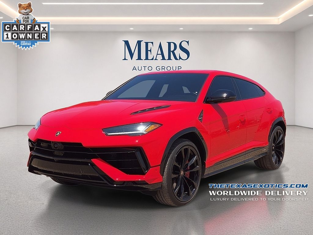 Rosso Mars Metallic 2023 Lamborghini Urus SUV / Crossover All-Wheel Drive 8-Speed Automatic